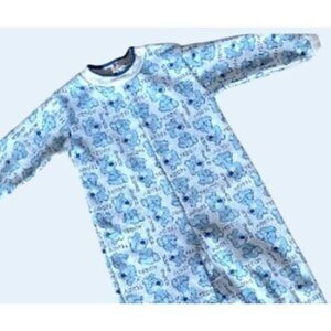 Vintage Baby Teddy Bear Onesie Romper Jumper Size 24 Months